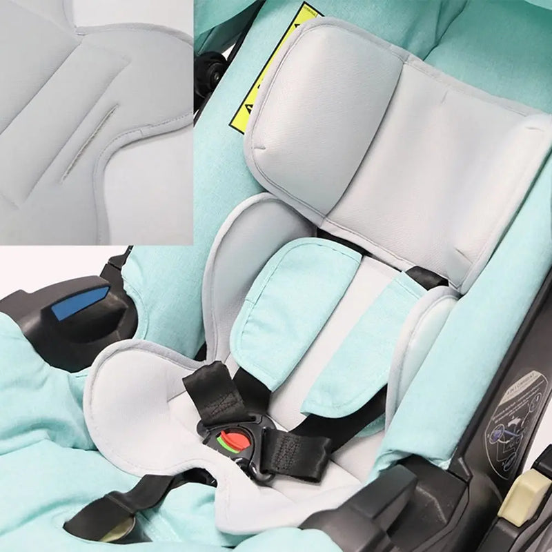 Breathable Mesh Newborn Carseat Insert Thickened Support Impact Protection Stroller for Car Seat Pad Detachable Warm Mattress