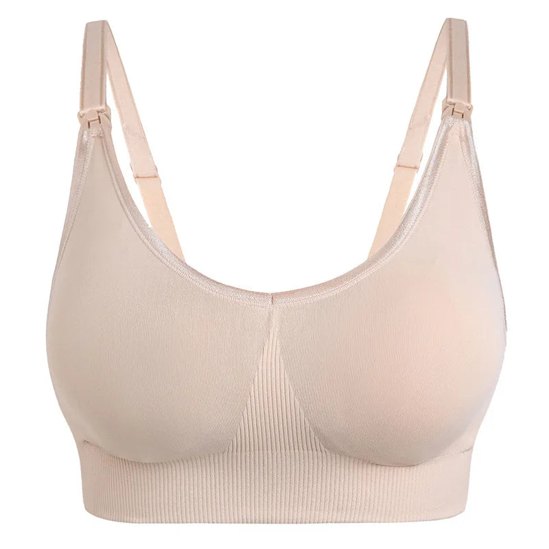 1pc Maternity Nursing Bras Solid Premama Breastfeeding Pregnant Women Pregnancy Underwear Breast Feeding Bra Clothing Lactancias