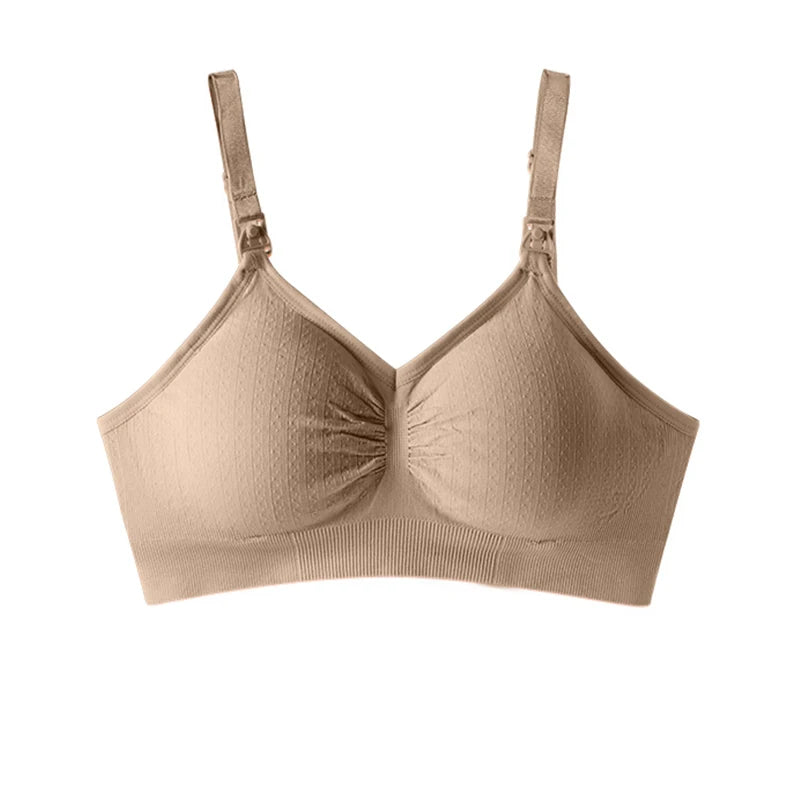 Nursing Bra Front Buckle For Breastfeeding Breathable Maternity Underwear Seamless Push Up Model S1