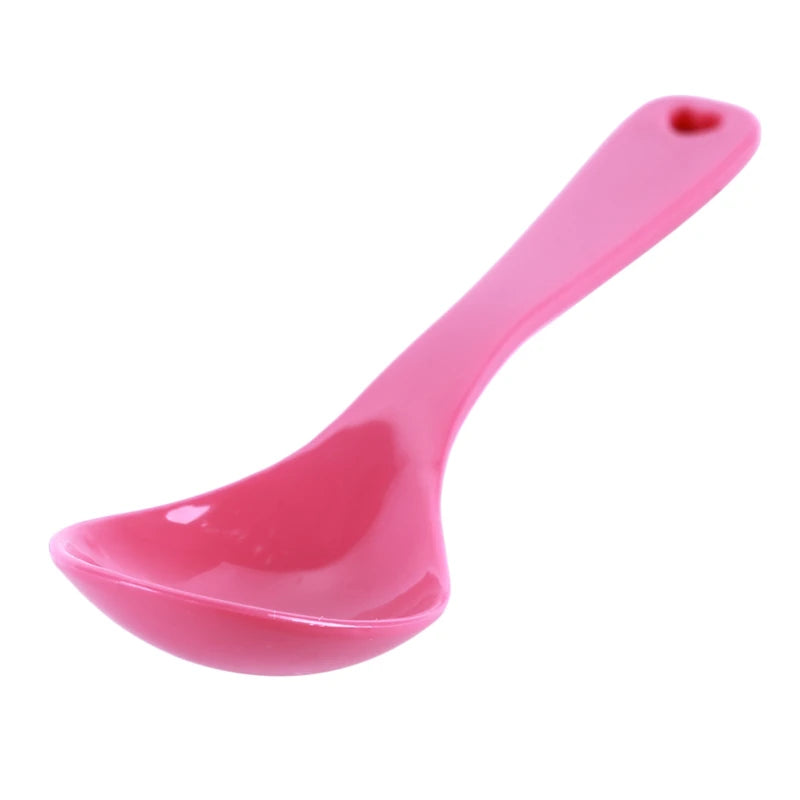 Baby Toddler Feeding Spoons Safe Plastic Baby Training Eating Spoons Set Food For Kids Color Small Spoon