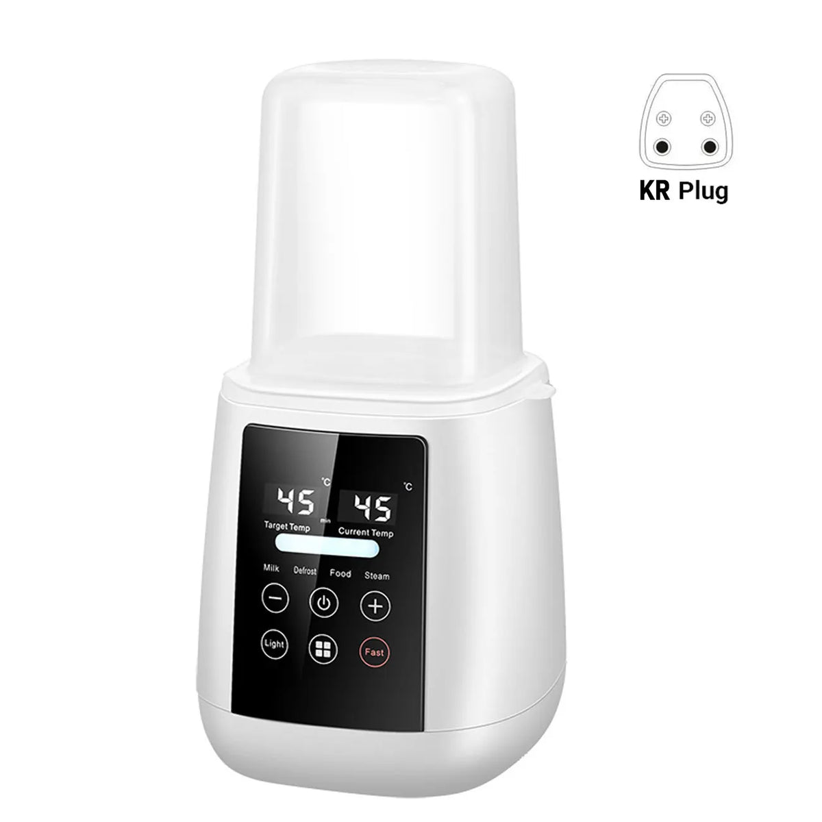 TINSOL Milk Warmer And Steriliser 6 In 1 Multifunction Baby Bottle Warmer With Precise Temperature Control