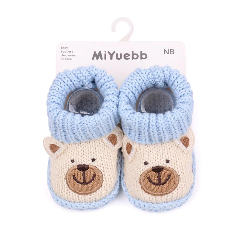 NewFashion Baby Socks Spring And Autumn Cartoon Animal Cotton Breathable Keeps Feet Warm Non Slip For Boys And Girls