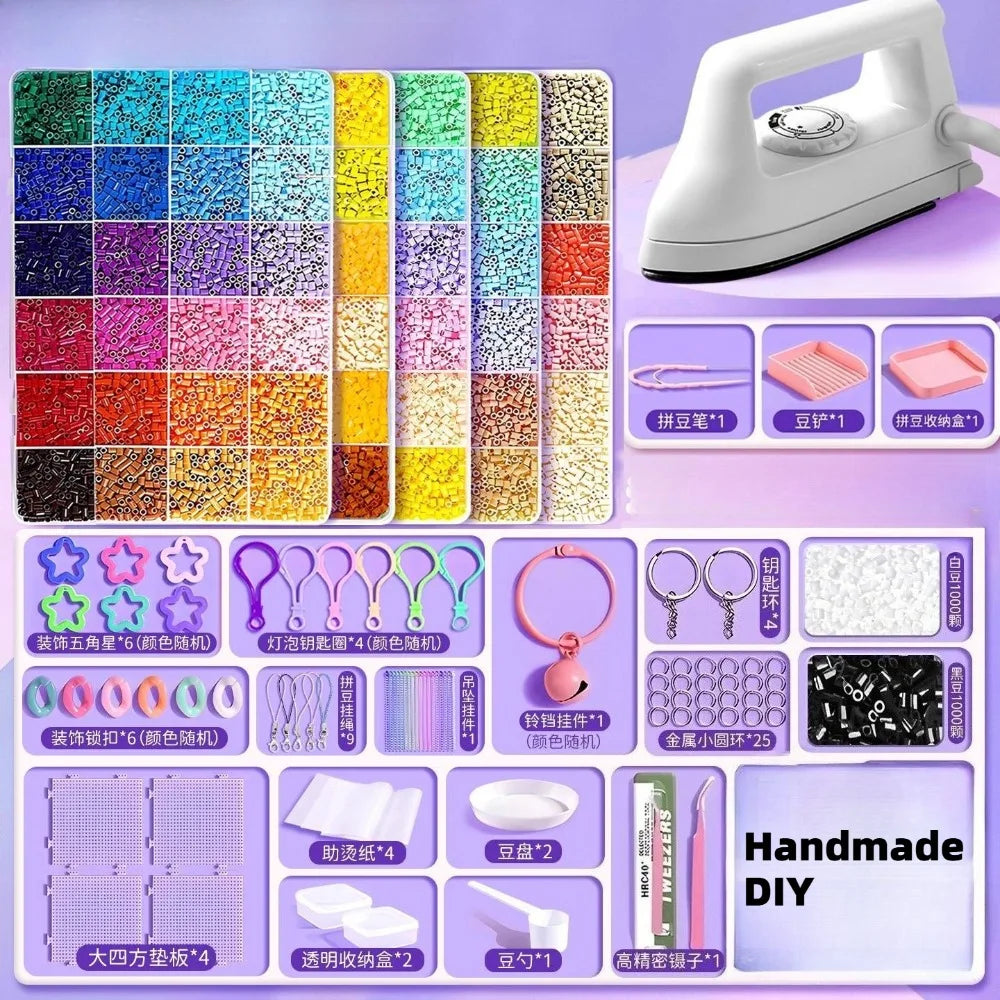 24/48/72colors 2.6mm Hama Beads Puzzle Perlen Iron Beads Diy Perler Fuse Bead Intelligence Educational Toys Thermal Mosaic Beads