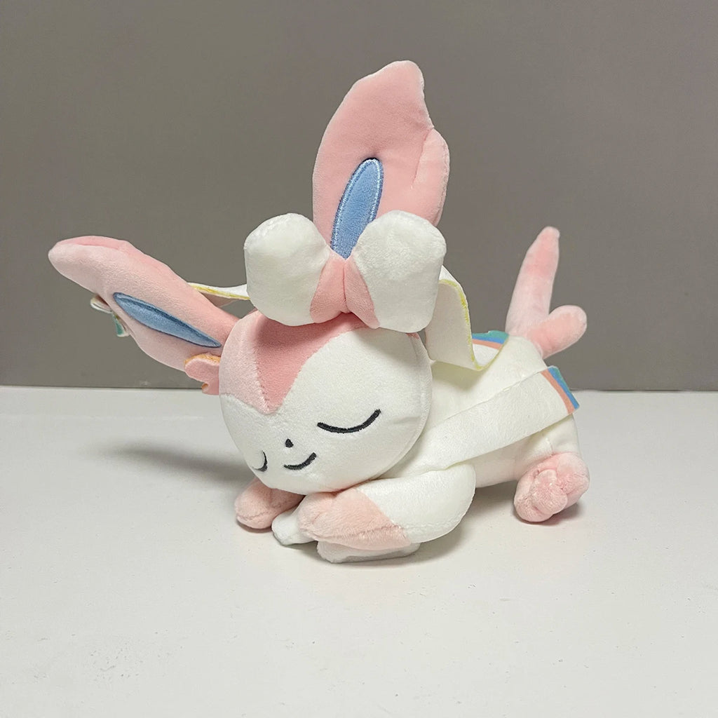 Pokemon Plush Vaporeon Sleeping Series Eeveelution Eevee Evolution Leafeon Glaceon Sylveon Stuffed Doll Charizard Pikachu Doll