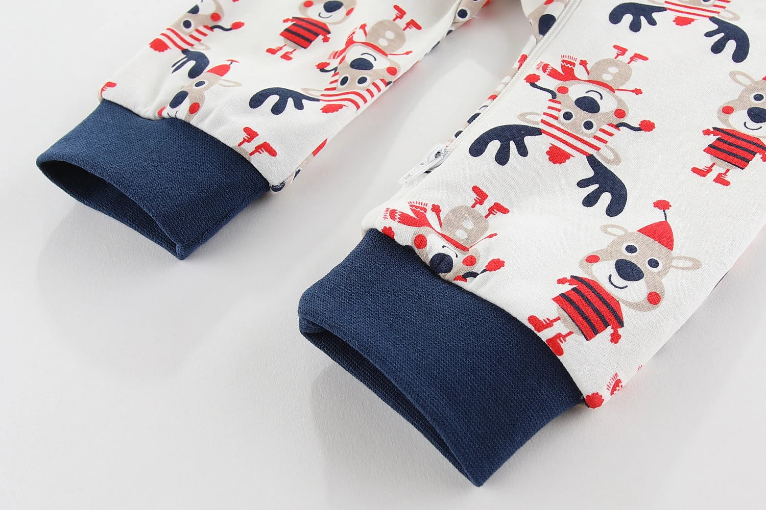 2 PCS/Lot Kiddiezoom Four Seasons Fashion Cartoon 100%Cotton Zipper Long Sleeve Baby Boy Girl Rompers Soft Newborn Clothing
