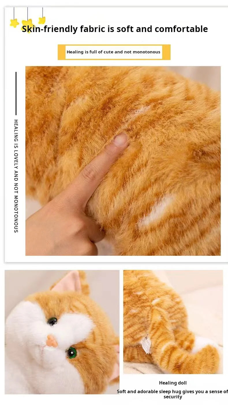 40/60cm Party Cat Doll Plush Toy Handmade Doll Cartoon Anime Cute Cushion Pillow Home Decoration Children's Birthday Gift Toy