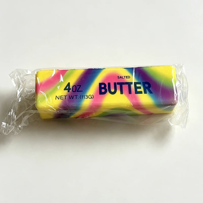Soft Butter Squishy Squeeze Toys Funny Slow Rising Squishy Squishies Toy Fidget Toy Strawberry Lemon Brick Squish Autism Gift