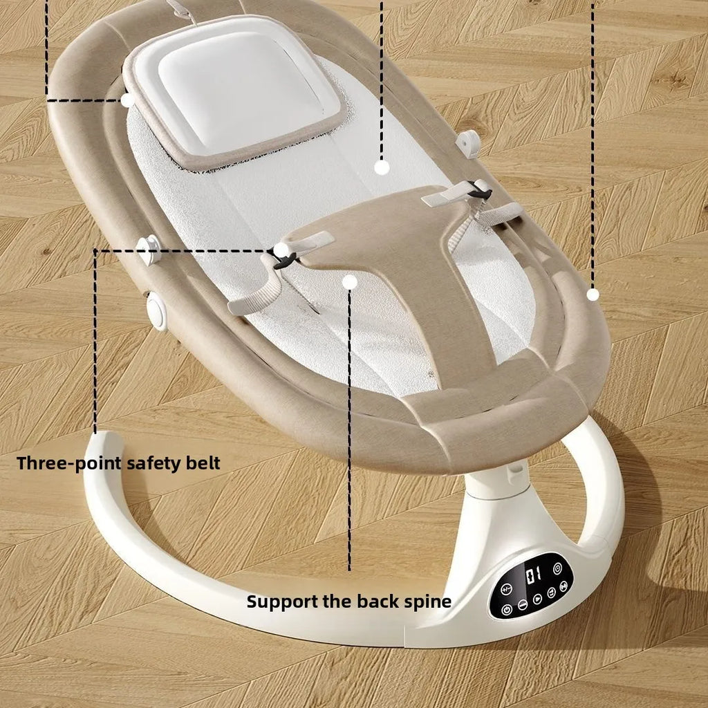 Electric Baby Rocker Swing and Soothing Bassinet with Music