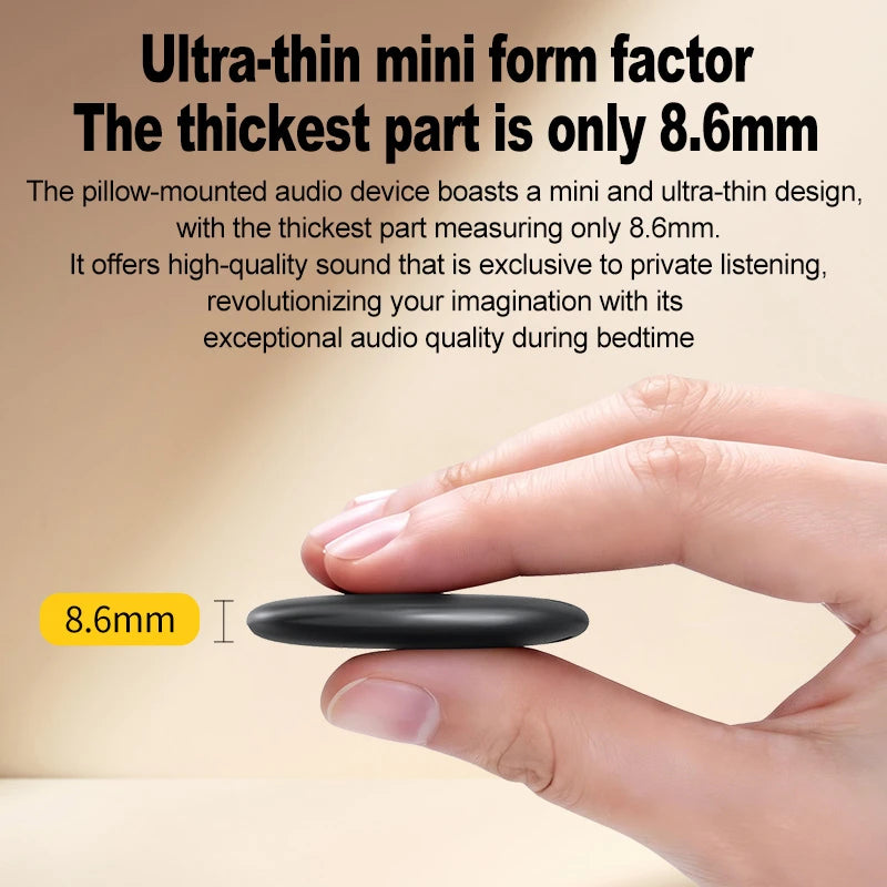 Lenovo Mini Portable Bedside Sleep Speaker With High-definition Sound Quality White Noise Intelligent Pillow Under Speaker