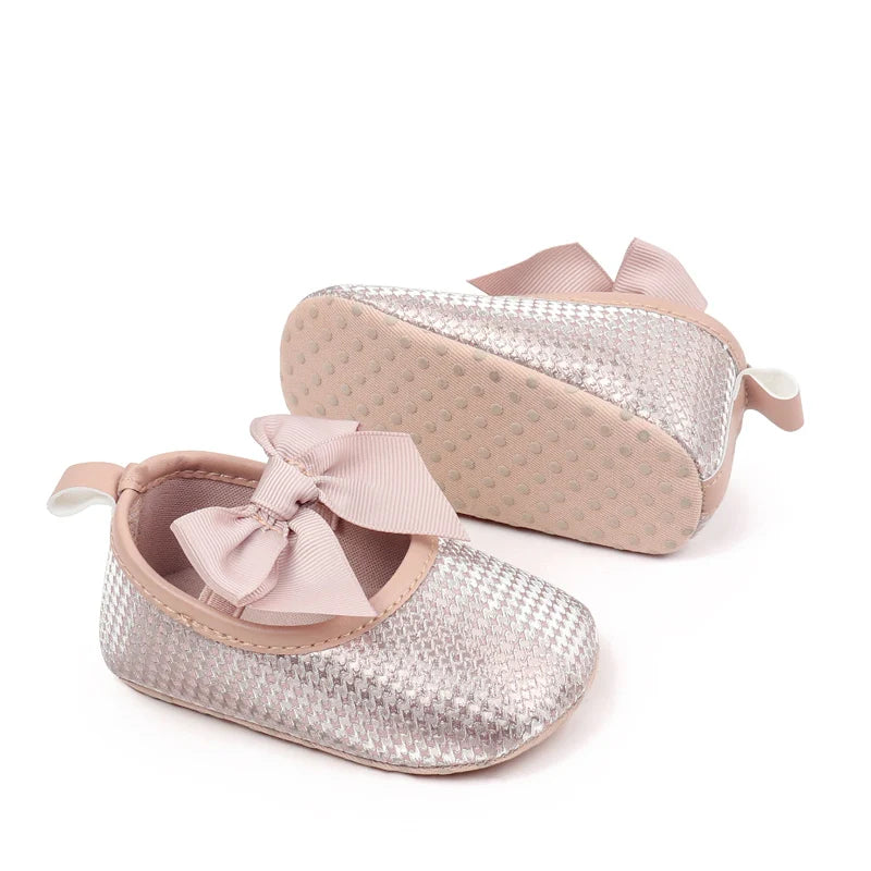 2025 Hot Selling Baby Girls Princess First Walking Indoor Outdoor Toddler Shoes Fully Paved with Diamonds Design For 0-18M