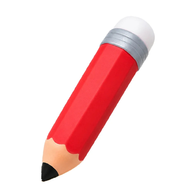 Big Size Pencil Squishy Toys Slow Rising Stress Relief Squeeze Fidget Toy Giant Pencil Stress Ball Decompression Toys
