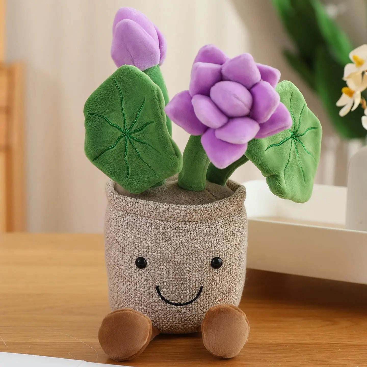 Lifelike Tulip Plush Plant Decor Toy Soft Doll Pendant Kawaii Pillow For Bookshelf Display Model 0000