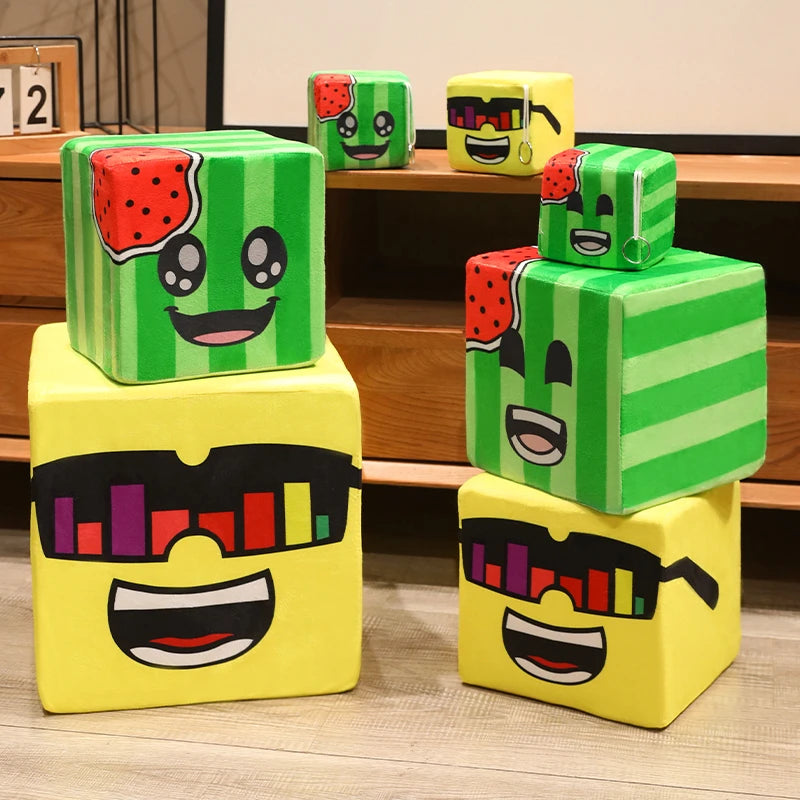 2026 New Sunny And Melon Plush Toy Cartoon Anime Cute Dolls Stuffed Soft Special Birthday Gift For Kids Adults And Room Decor