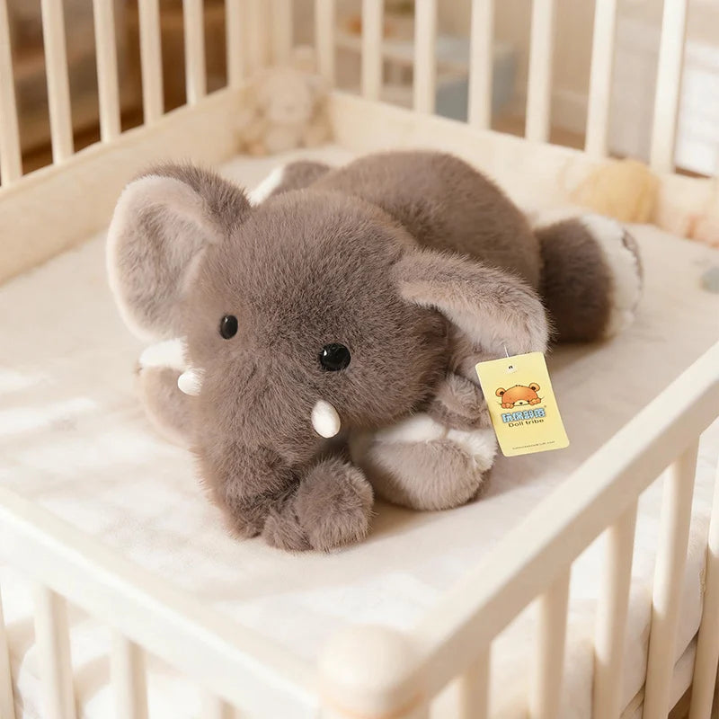 Hot Stuffed Animals Elephant Plush Doll Back Cushion Sofa Decorative Stuffed Elephant Toy 30/45cm Throw Pillow Elephant Doll