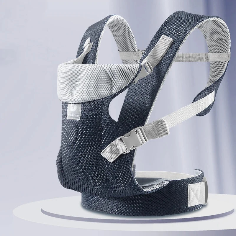 Kangaroo Baby Carrier 0 To 48 Months Ergonomic Infant Hipseat Front Facing Carrier B2313DBU