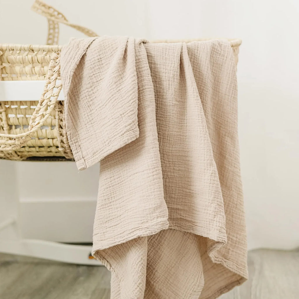 2PC Cotton Muslin Baby Swaddle Blankets Bedding Soft Receiving Blanket Newborn Baby Wrap Stroller Cover Babies Acceesories