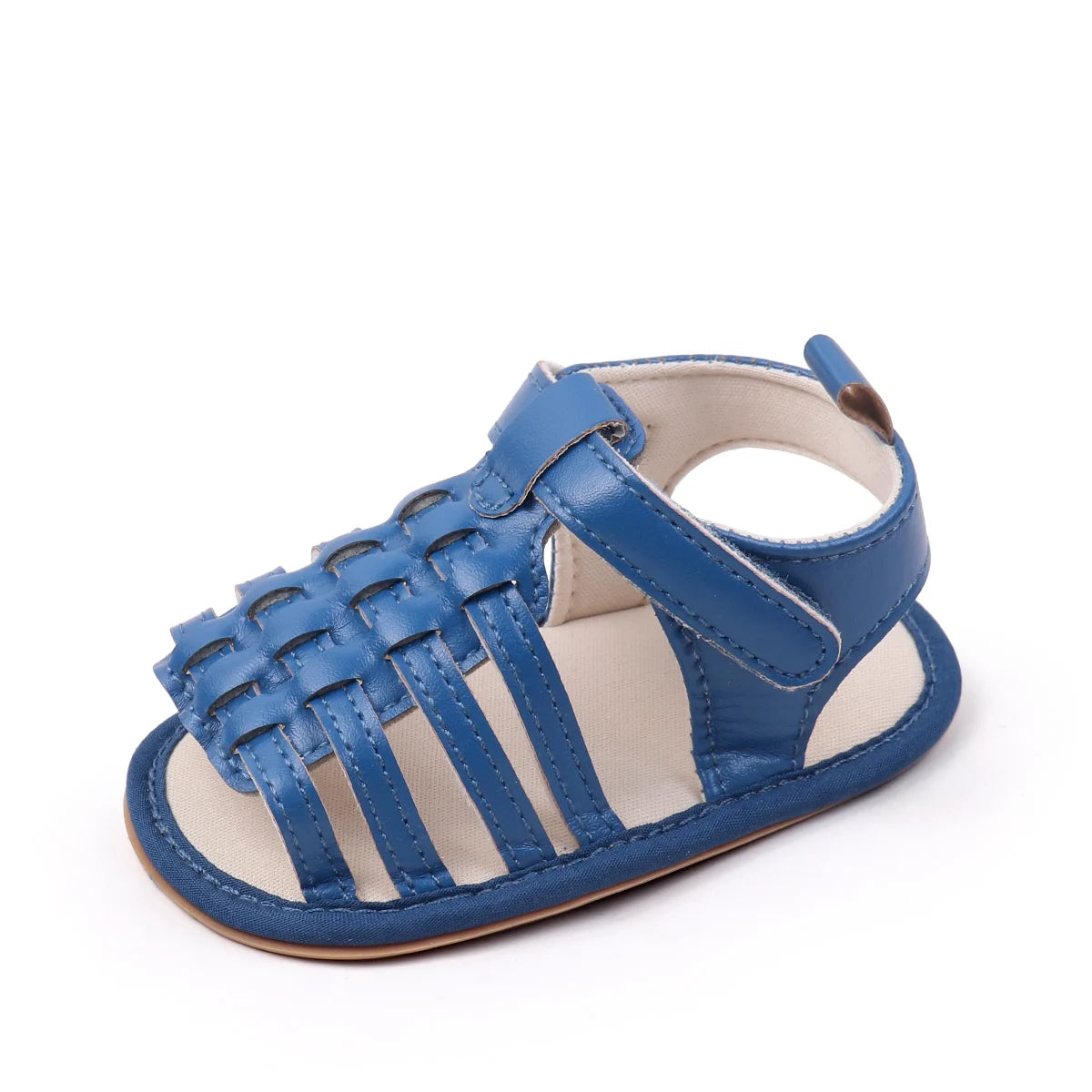 Baby Leather Sandals 0-2 Years Anti Slip Indoor Walking Shoes For Boys And Girls