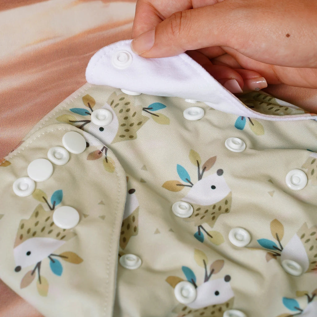 3PCS Baby Waterproof Nappies Cute Underwears Reusable Newborn Cloth Diaper Soft Ecological Toddler Training Pants For Boys Girls