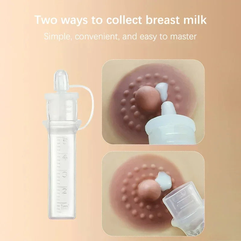 Colostrum Collector Breast Milk Collection Baby Feeding And Medicine Reusable Breastfeeding Device