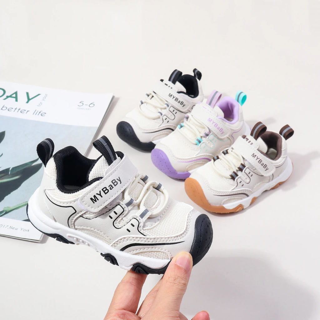 Spring And Autumn Newborn Baby Boys And Girls Indoor Outdoor First Walking Toddler Shoes New Fashion Sports Style
