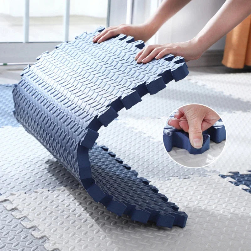 Baby Interlocking Play Pad EVA Foam Patchwork Mat Soft Thick Children's Sports Rug Suitable for The Sports Area Toddler Room