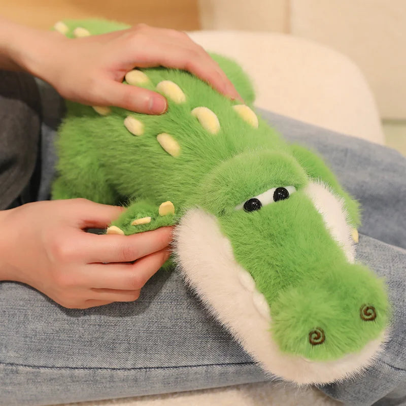 Soft Stuffed Animal Crocodile Doll Plush Toy Decorated  Plush Toy Pillow  Cartoon Crocodile  Birthday Gift For Children