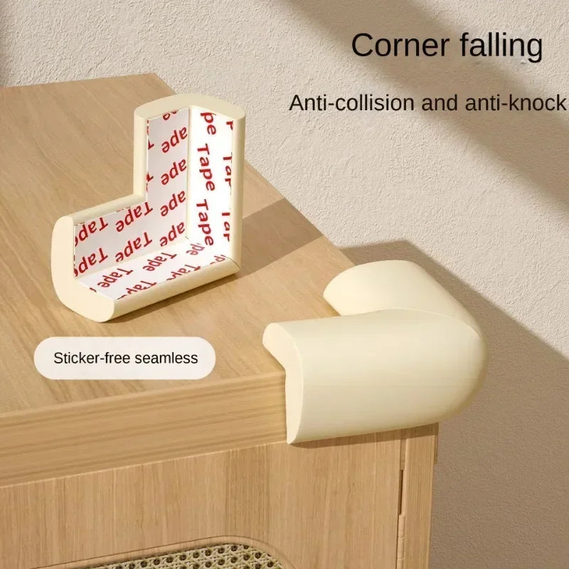 4 Pcs Child Safety Corner Guards Soft Edge Table Protectors Anticollision for Toddlers