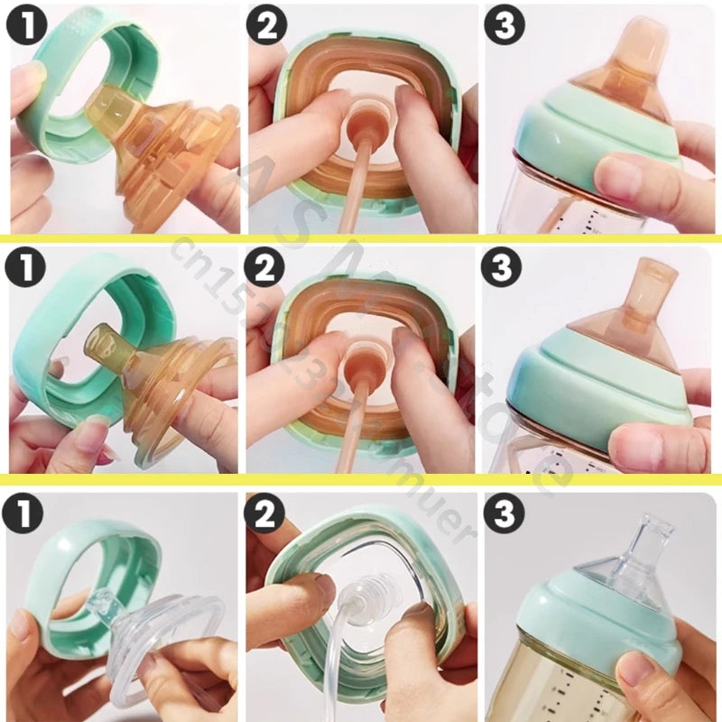 Suitable for hegen bottle nipple/Gravity ball duckbill/nano silver for more than 6 months of use