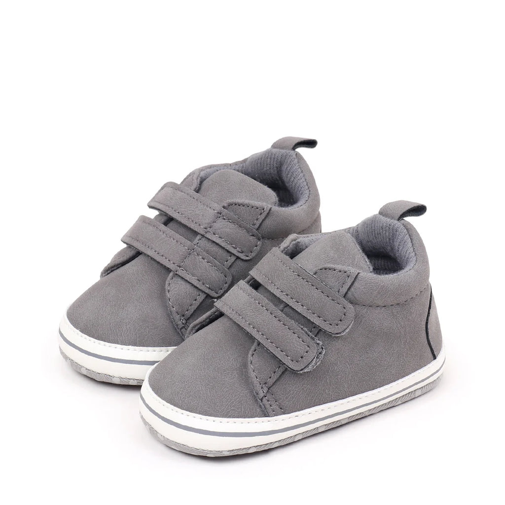2025Hot Sale Autumn Baby Boys First Walking Indoor Outdoor Toddler Shoes With High Quality TPR Sole For 0-18M Fashionable Design
