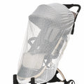 Full Coverage Pram Mosquito Net Dense Mesh Polyester Material Insect Shield Net Windproof Sunshade Snug Fit Design