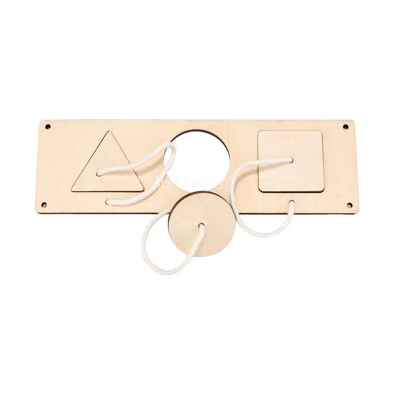 Montessori Busy Board Educational Toy Mirror Animal Gear Cloud Puzzle Model MB-01 For Ages 3 Up