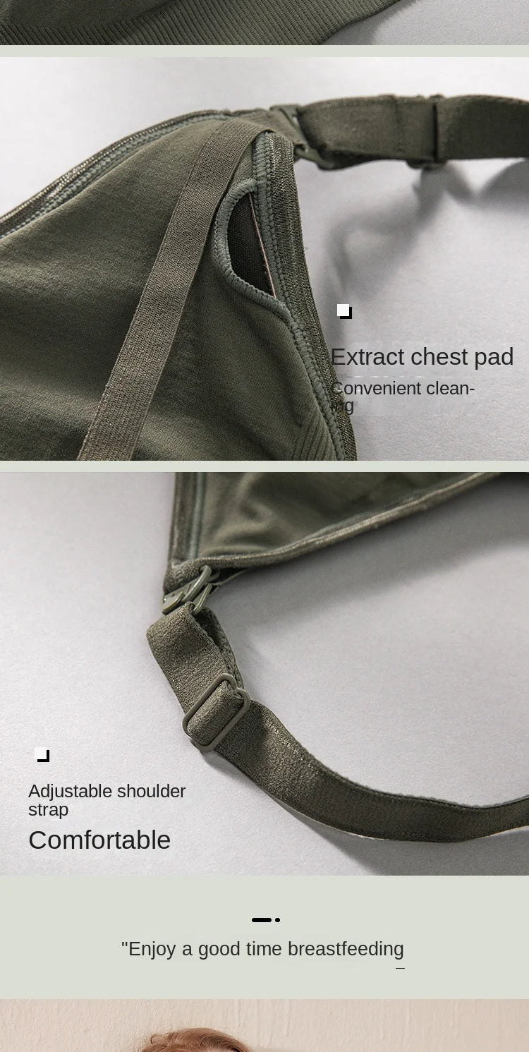 1pc Maternity Nursing Bras Solid Premama Breastfeeding Pregnant Women Pregnancy Underwear Breast Feeding Bra Clothing Lactancias