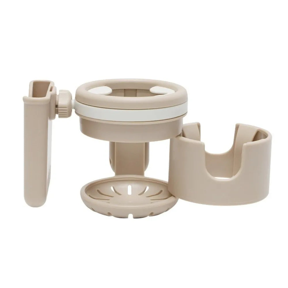 Large Caliber Baby Stroller Cup Holder Adjustable Easy To Install Kids Cup Stand Anti-slip Phone Holder