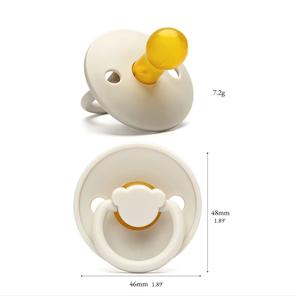 Erduo Little Bear Soft Baby Silicone Nipple Pacifiers for Newborn Sucking Babies From 0 12 Months Baby Care Utensils