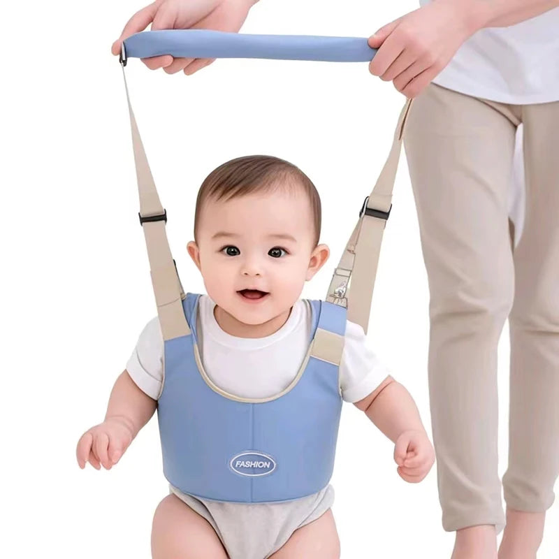 Baby Walking Harness Handheld Walker Assistant Belt Adjustable Toddler Infant Walker Safety Harnesses Standing Up Walking Learn
