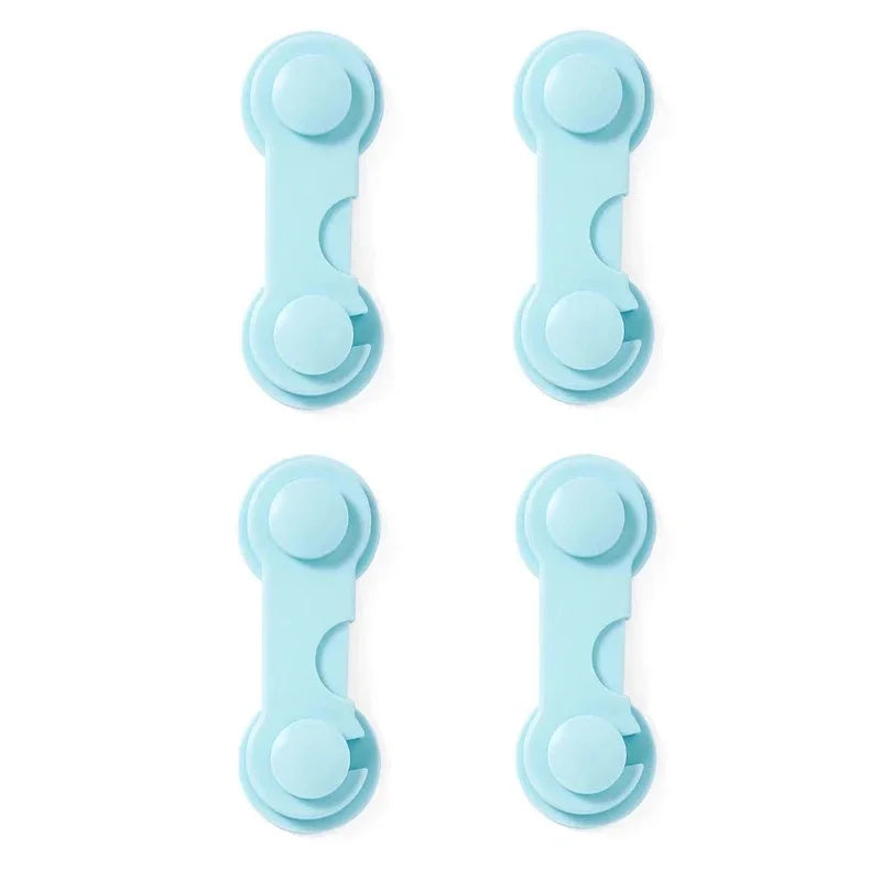 2-6Pcs Security Protection Lock Home Baby Safety Multifunction Drawer Lock Child Protect Toilet Refrigerator Lock Door Buckle