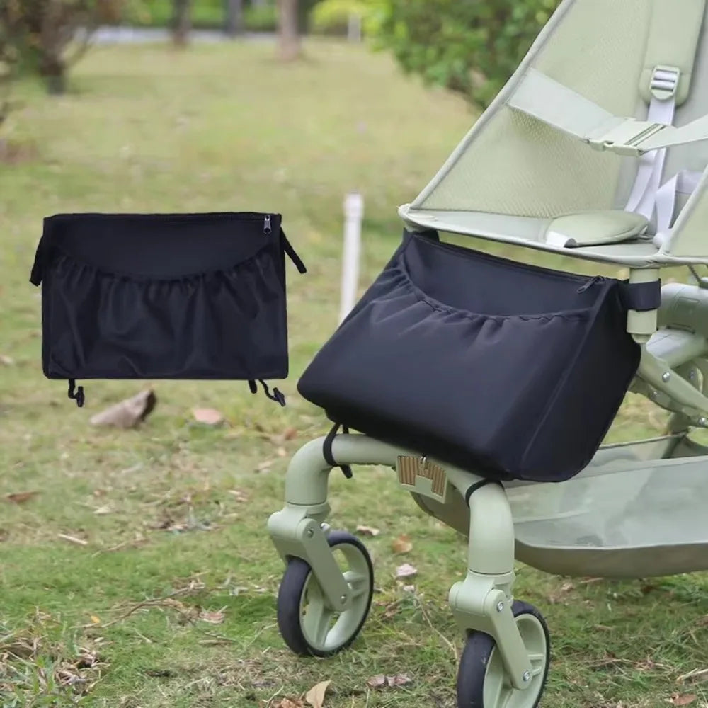 Multifunction Stroller Storage Bag Large-capacity Oxford Cloth Stroller Hanging Bag Waterproof Diaper Bottle Mommy Bag