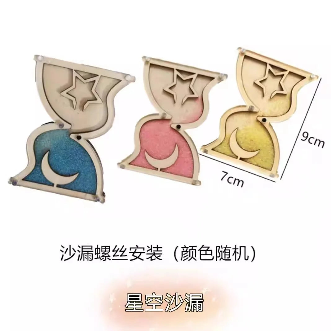 Montessori Busy Board Accessories Leather Buckle Switch Light Plug Wooden Toy Educational Toy Model MBA01