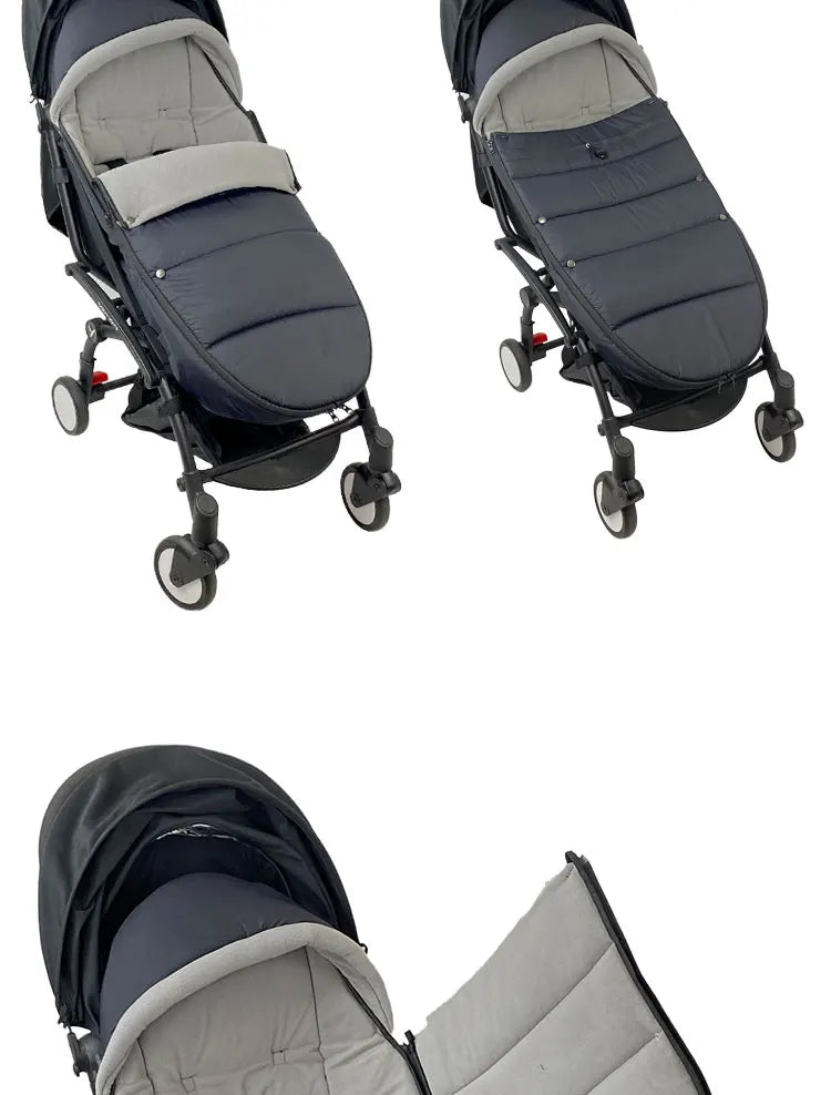 Universal 6-36M Winter Baby Stroller Footmuff Warm Sleep Sack Snowproof For Babyzen yoyo  Winter Baby Stroller Sleeping Bag