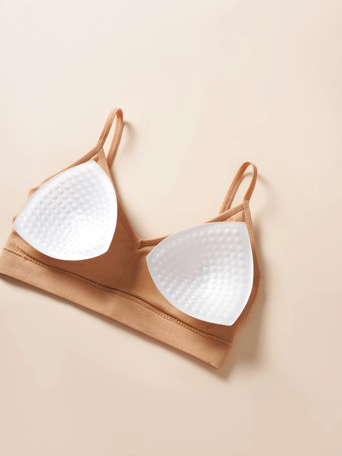 Maternity Bra With Seamless Stripes For Comfort And High Elasticity, Four Seasons, Natural Colors