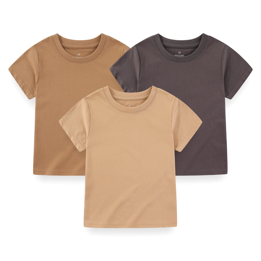 3-Piece Children's Tops Set Casual Comfortable Soft Material for Kids Boy Girl Clothing Outfit
