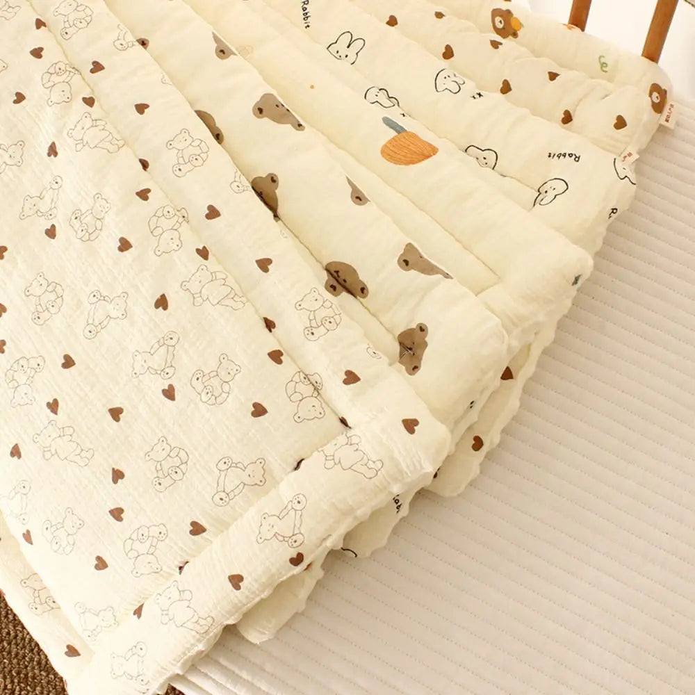 Cartoon Pattern Baby Stroller Cushion Baby Seat Cushion Stroller Accessories Pushchair Car Mat Pram Cushion Seat Liner