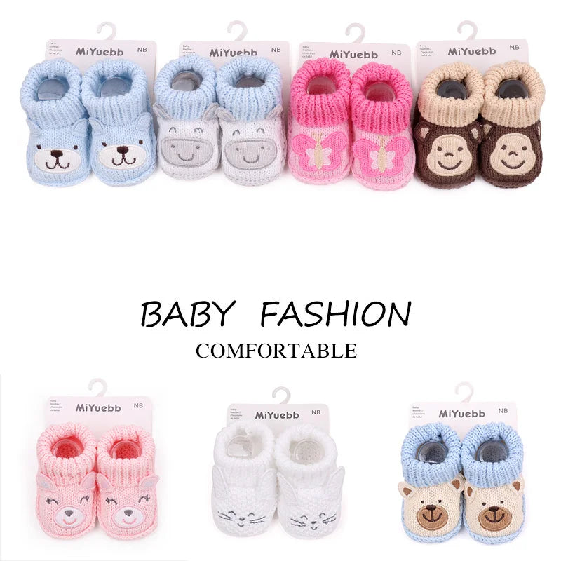 Spring and Autumn Baby Socks Cartoon Cute Animal Baby Floor Socks Warm Cotton Soft Wear Breathable for Boys and Girls NewFashion