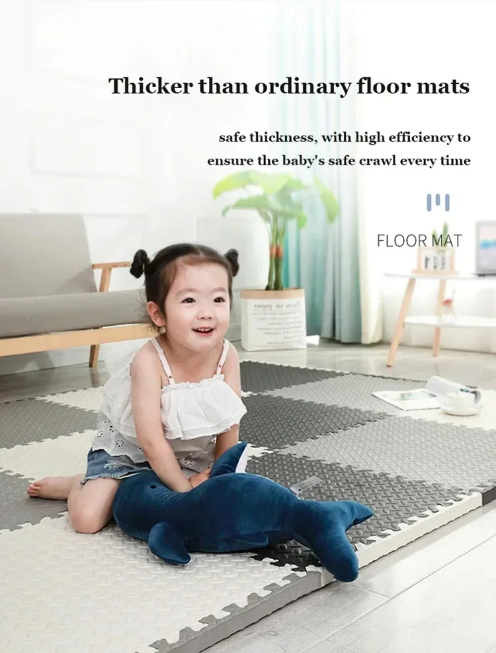 8Pcs/16Pcs 30x30x1cm Baby Puzzle Floor Mat Anti-slip Kids Carpet Bebe Mattress EVA Foam Water Proof Baby Play Mat for Children