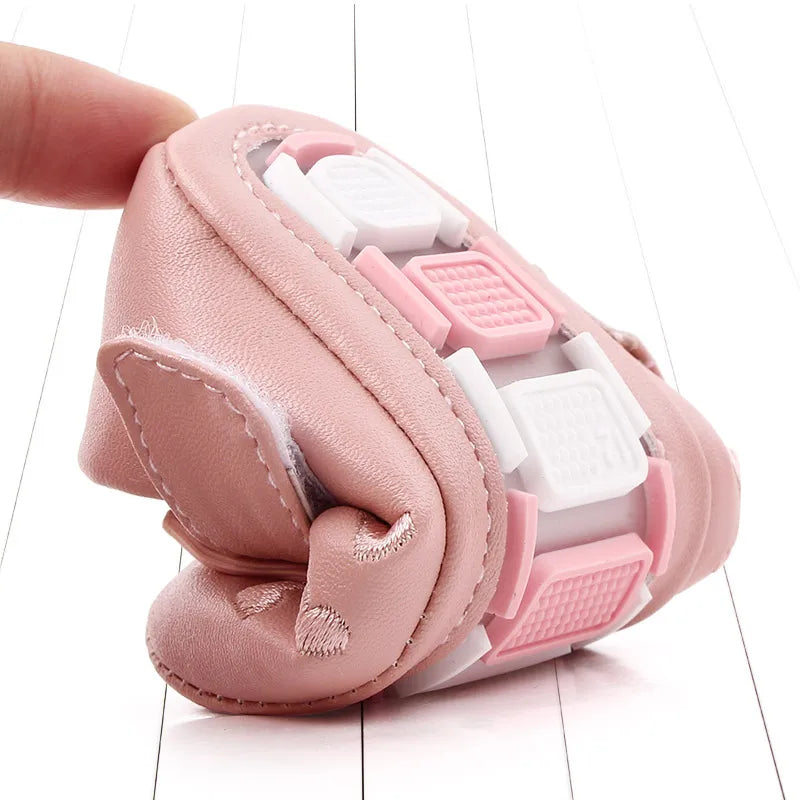 2025 Spring and Summer Baby Girl Shoes Mary Jane Cute Bowknot Sandal Soft PU and TPR Sole Anti-slip for 0-12M Baby