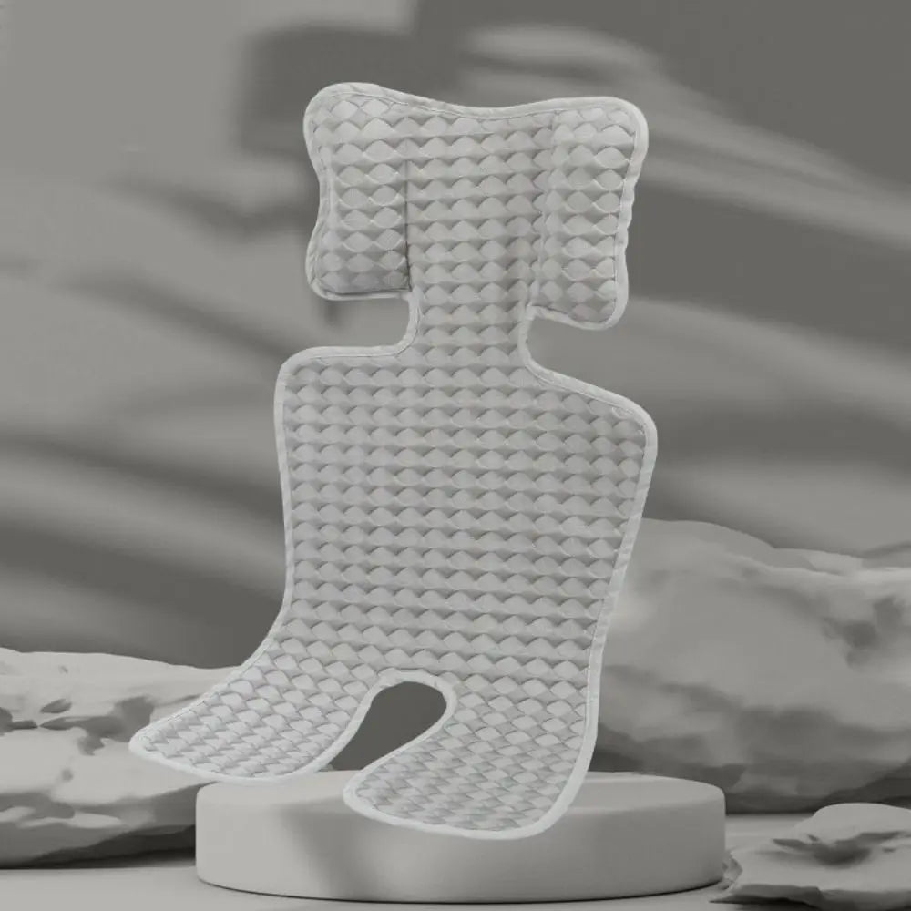 Comfortable Baby Stroller Cooling Seat Mat Soft Breathable Baby Stroller Cushion Solid Color Seat Liner Pushchair Car Mat