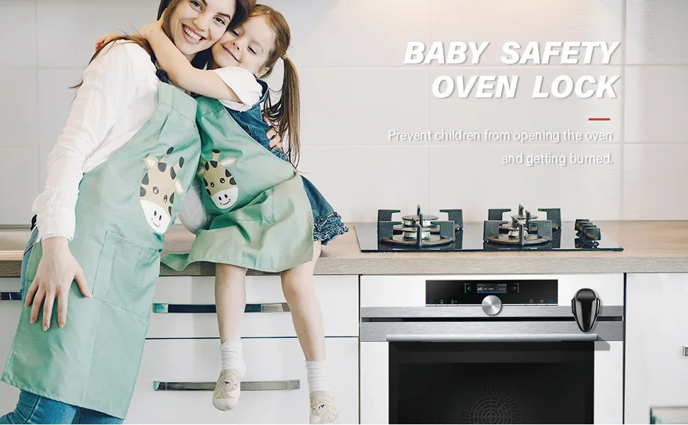 Baby Safety Oven Door Lock for Kitchen Child Safety Locks Children Protection Kids Safety Care Drawer Cabinet Lock