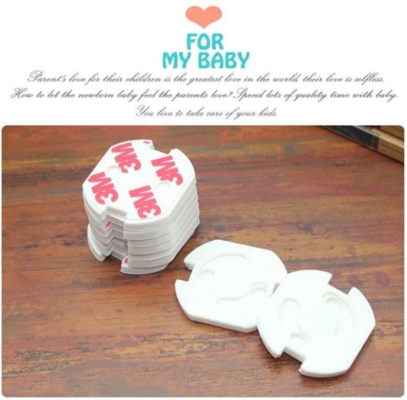 EU Power Socket Electrical Outlet Baby Kids Child Safety Guard Protection Anti Electric Shock Plugs Protector Rotate Cover