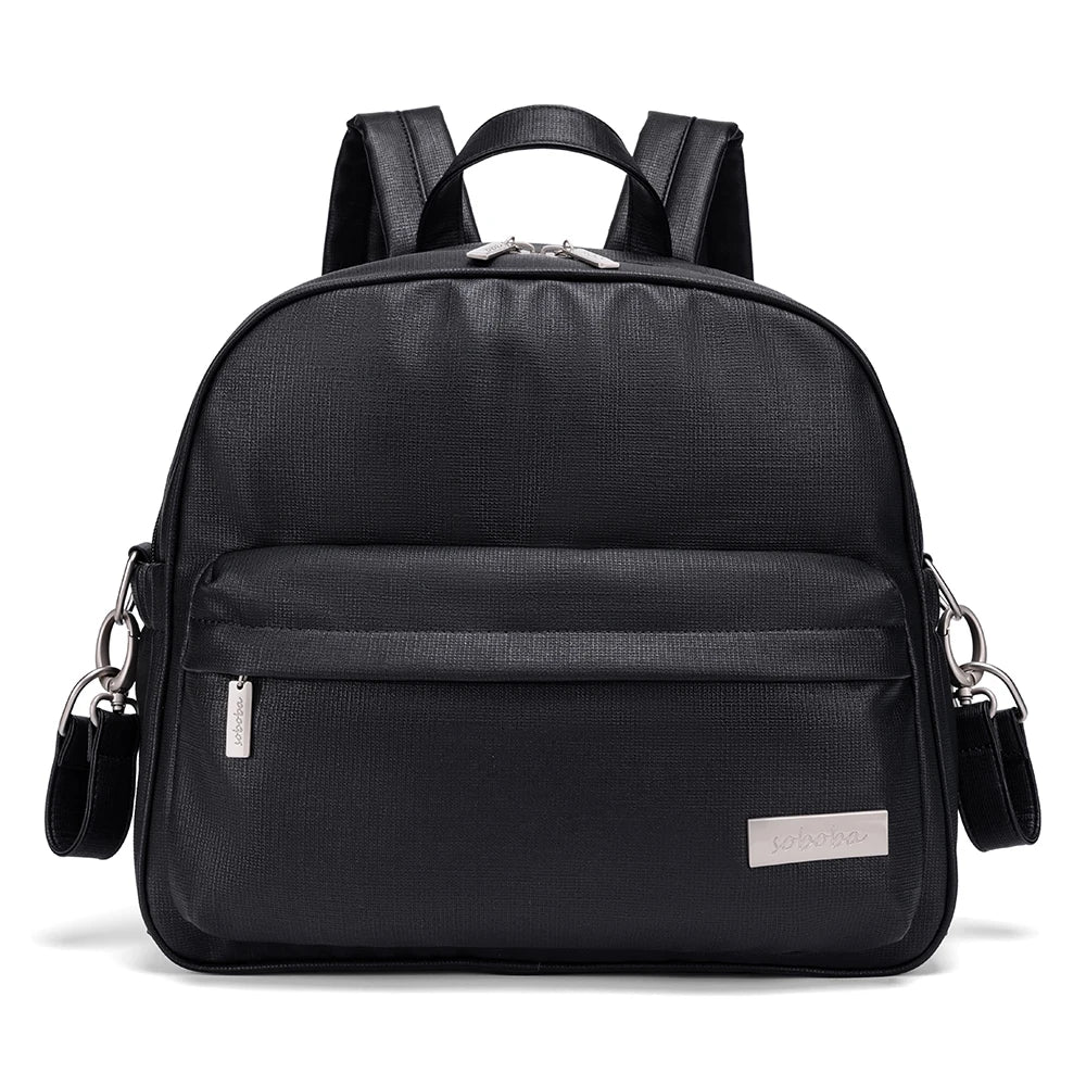 Soboba Diaper Backpack For Women Waterproof Large Capacity Nappy Changing Bag With 2 Straps