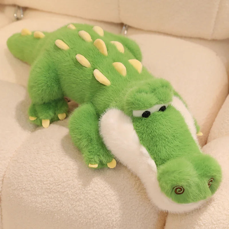 Soft Stuffed Animal Crocodile Doll Plush Toy Decorated  Plush Toy Pillow  Cartoon Crocodile  Birthday Gift For Children